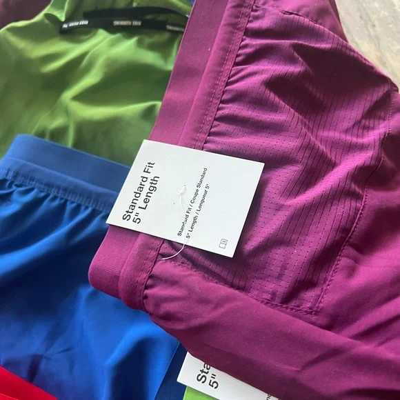 Nike Athletic Shorts Set - Red, Blue, Green - Picture 2 of 6